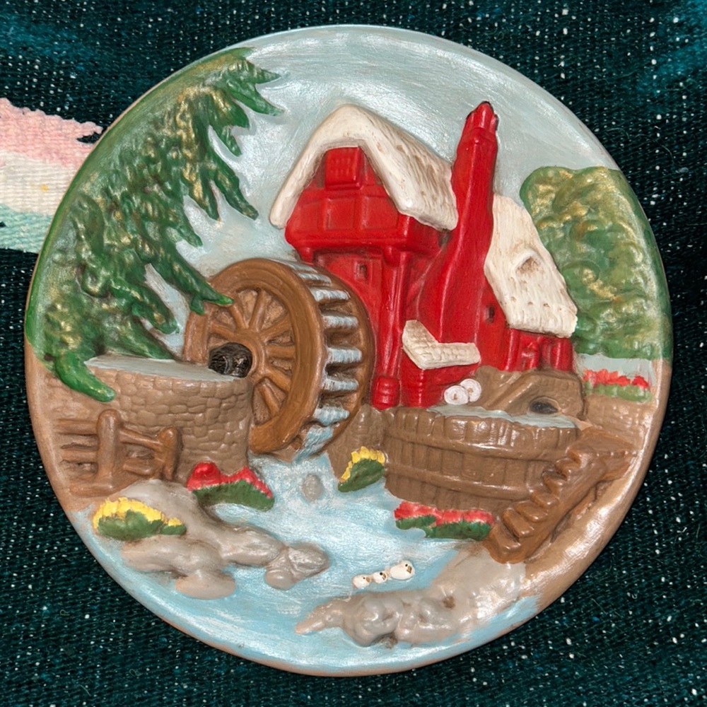 Vintage Ceramic Mold Wall Art